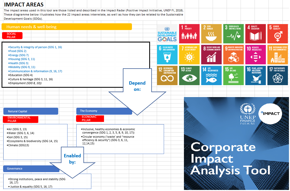 Corporate Impact Analysis Tool by UNEP FI