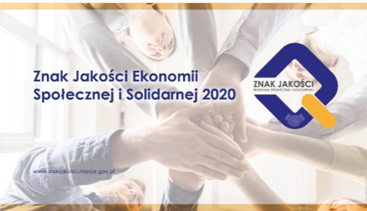 Polish Certificate of Quality of Social and Solidarity 2020 awards granted!
