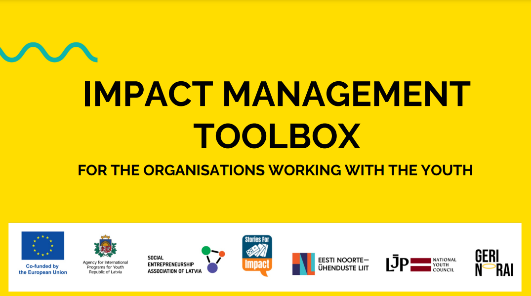IMPACT MANAGEMENT TOOLBOX | For the organisations working with the youth